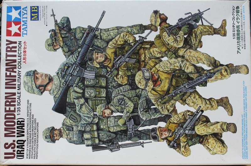 田宮TAMIYA U.S. Modern Infantry (Iraq War) 1/35 NO.32406